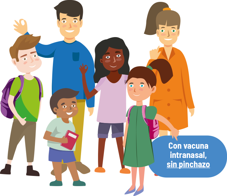 Campaña vacunación menores